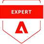 Adobe Certified Expert Badge Front-End Developer