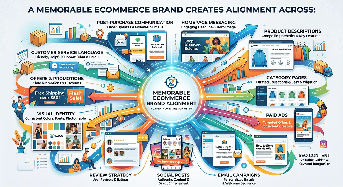 A Memorable eCommerce Brand Creates Alignment Across